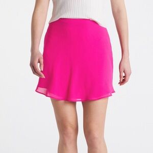 Britt Fuchsia Mini Skirt